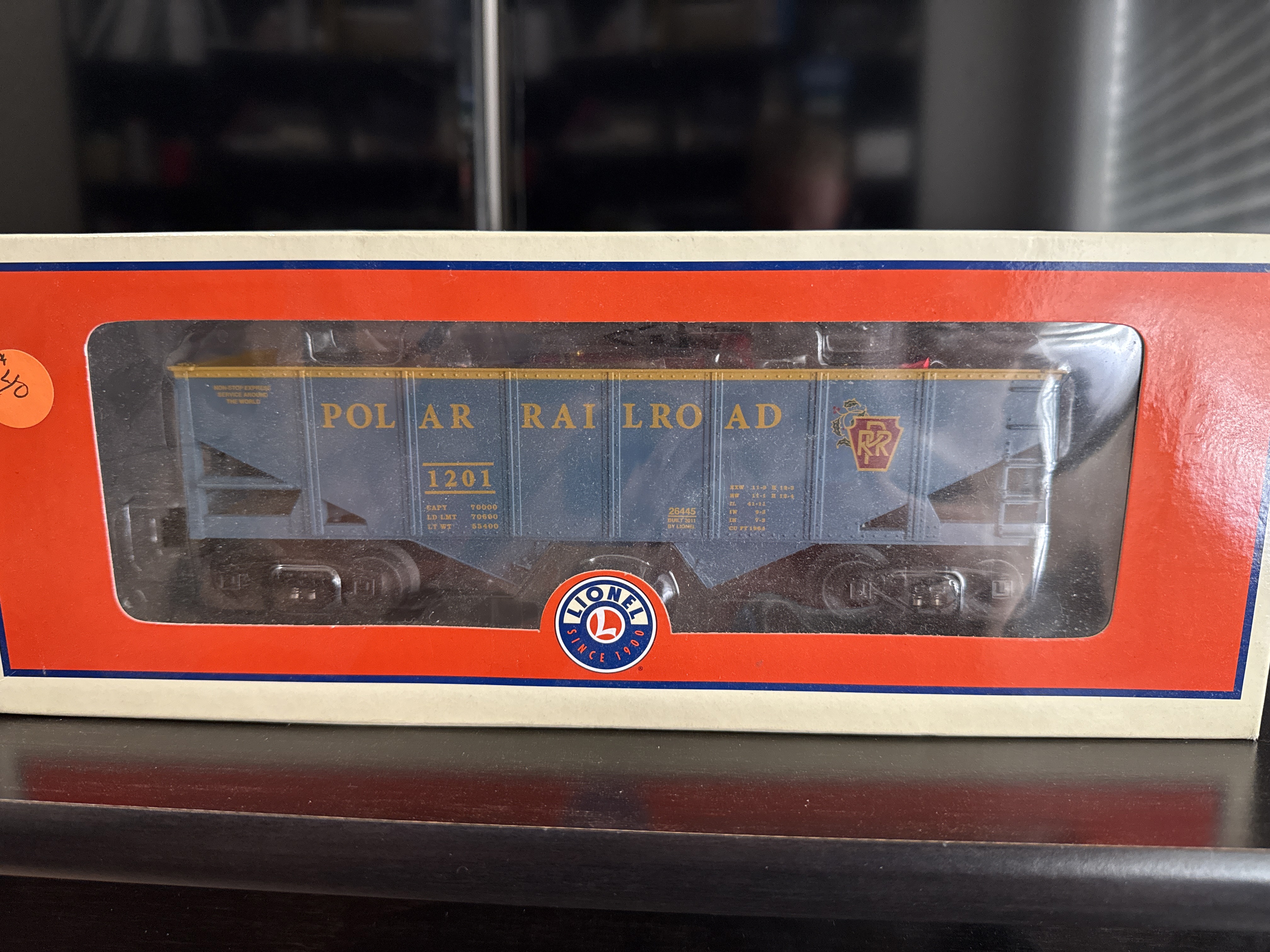 Polar Railroad Hopper with Presents