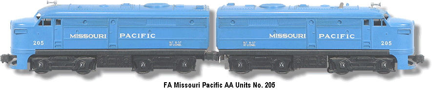 Missouri Pacific Alco-GE FA-2 027