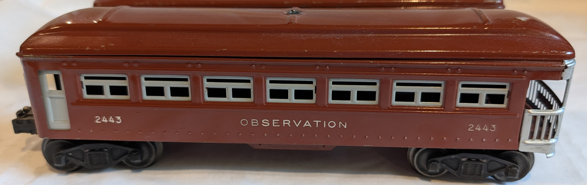 Illuminated Observation Car #2443
