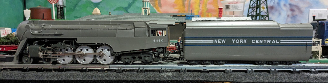 Williams Dreyfus Engine & Tender
