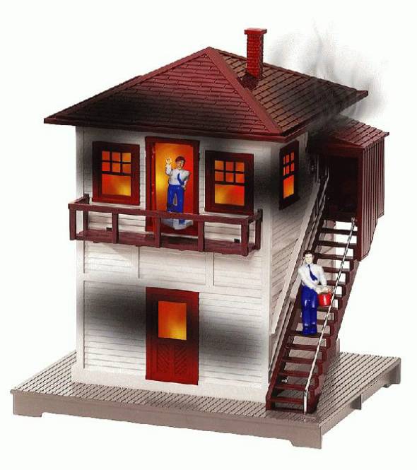 Burning Switch Tower