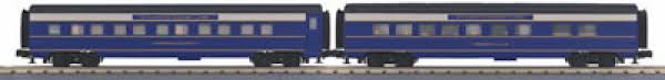 Atlantic Coast Line O Gauge RailKing 2-Car 60' Streamlined Sleeper/Diner