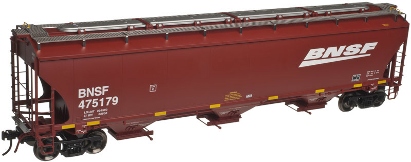 Atlas O Master BNSF Trinity 5161 cu. ft. Covered Hopper #475169