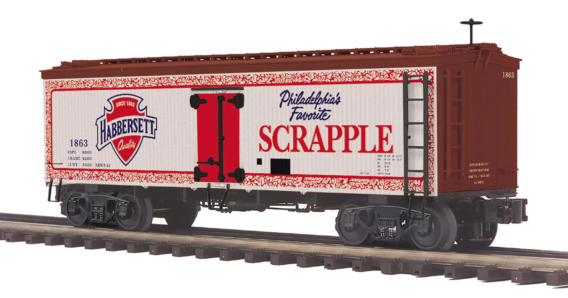 Habbersett Scrapple 36’ Woodsided Reefer Car