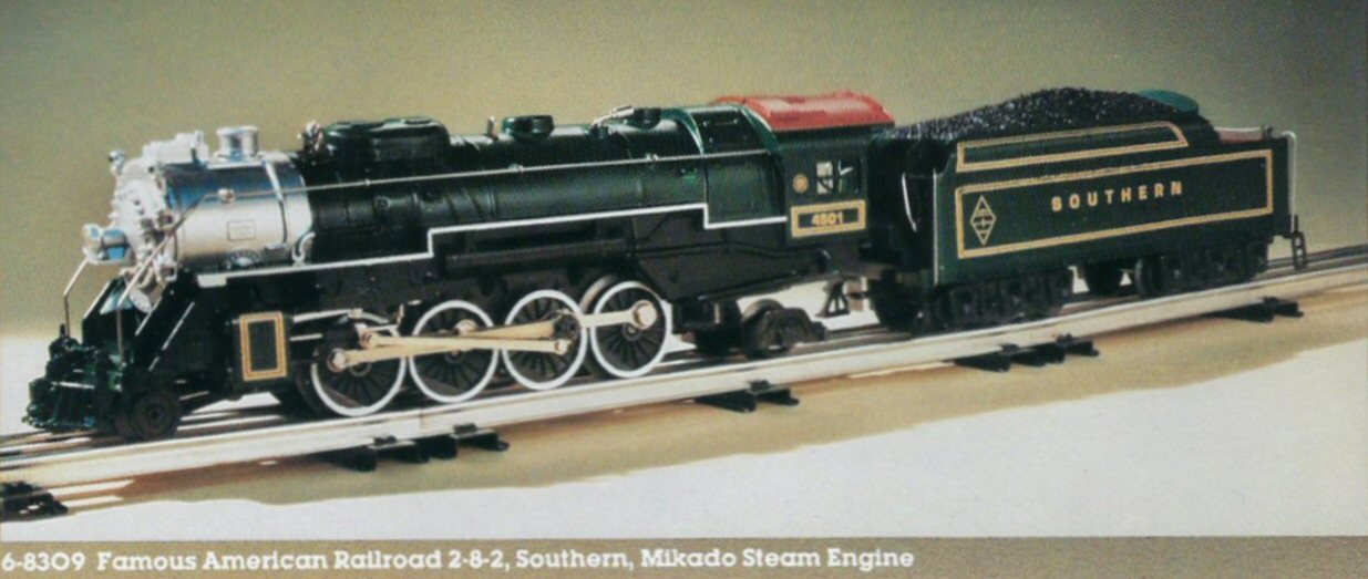 Southern 2-8-2 Mikado Steam Locomotive #4501