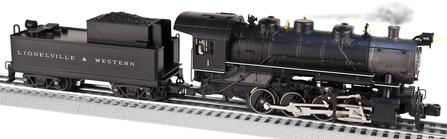 Lionelville & Western LEGACY Scale USRA 0-8-0 Steam Switcher #1