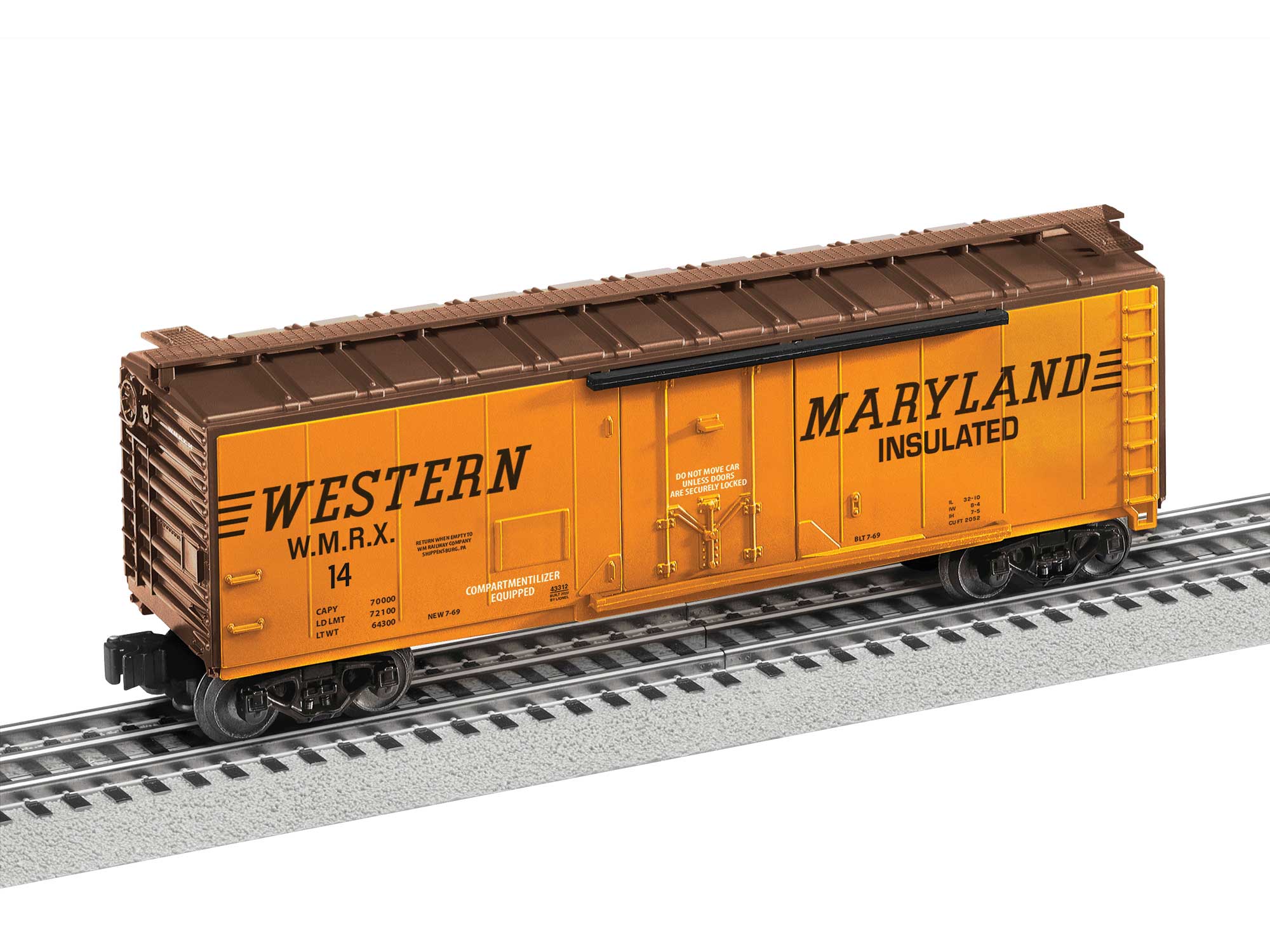 Western Maryland Standard O RBL #14