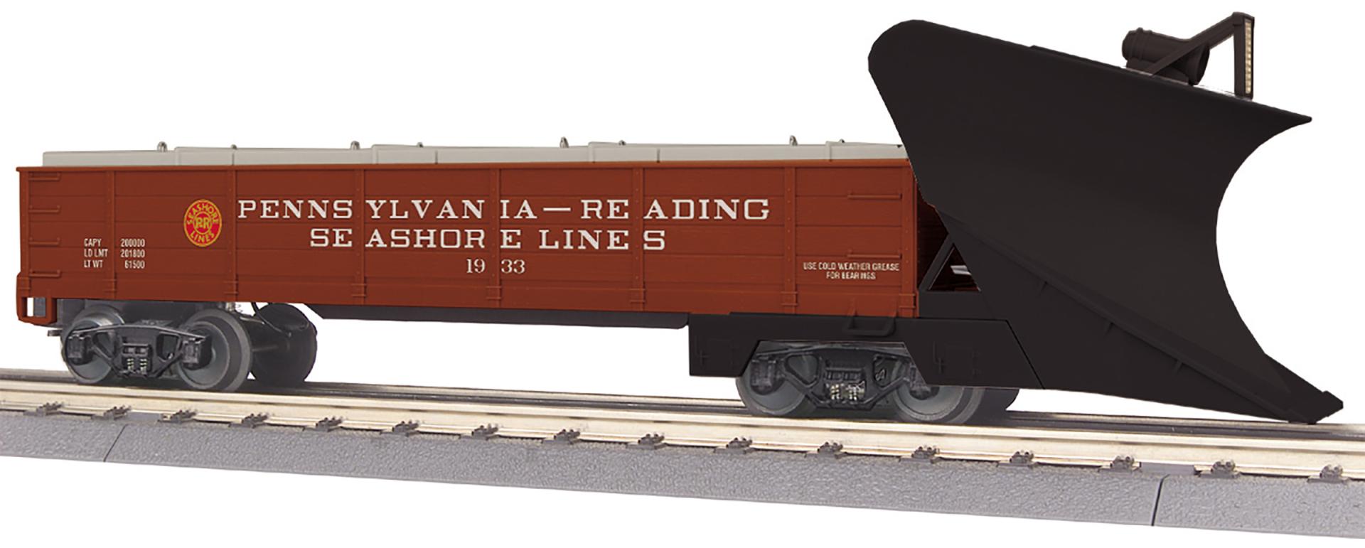 Pennsylvania Reading Seashore Lines O Gauge RailKing Heavy Duty Snowplow