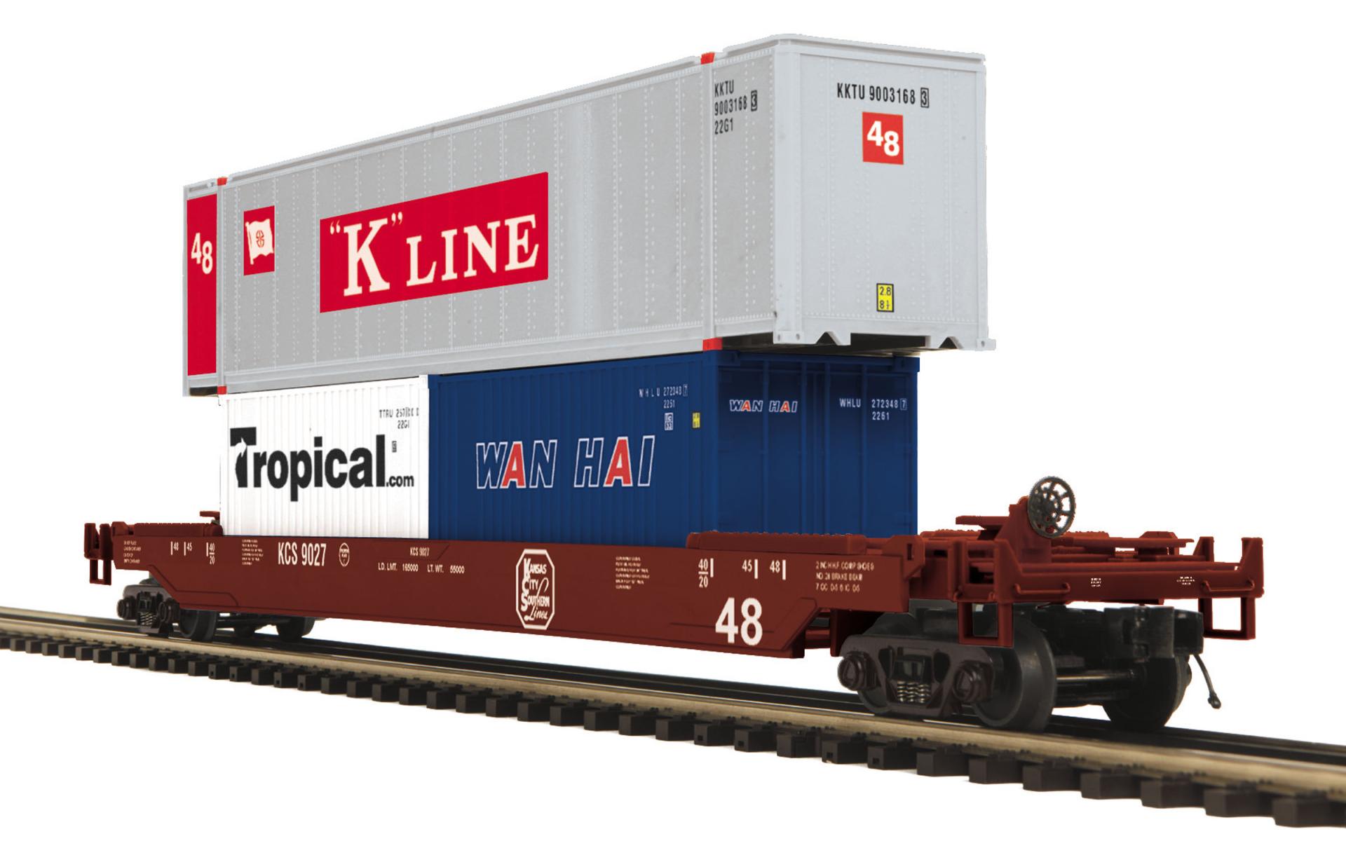 Kansas City Southern Husky Stack Car