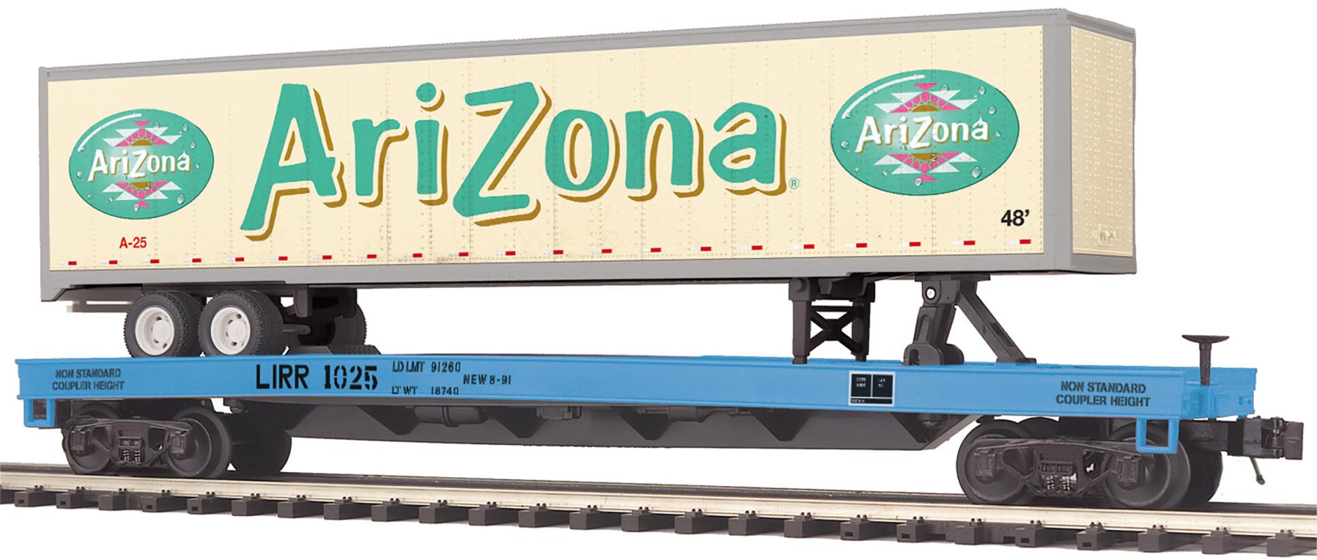 Long Island Flat Car w/ 48’ Arizona Trailer #1025