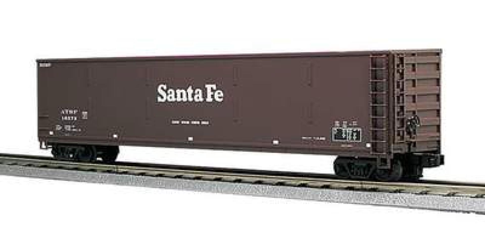 Santa Fe O Scale Premier Wood Chip Hopper Car