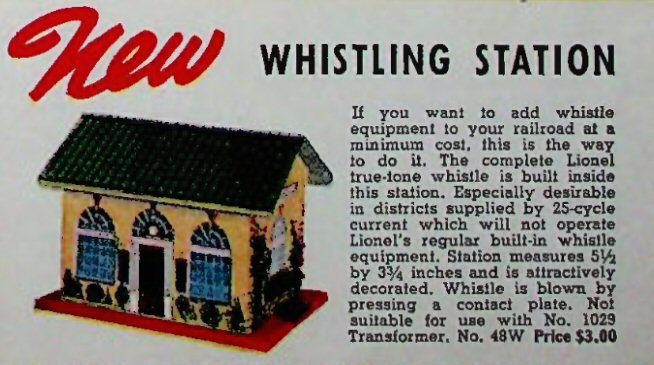 Whistle Station #48W