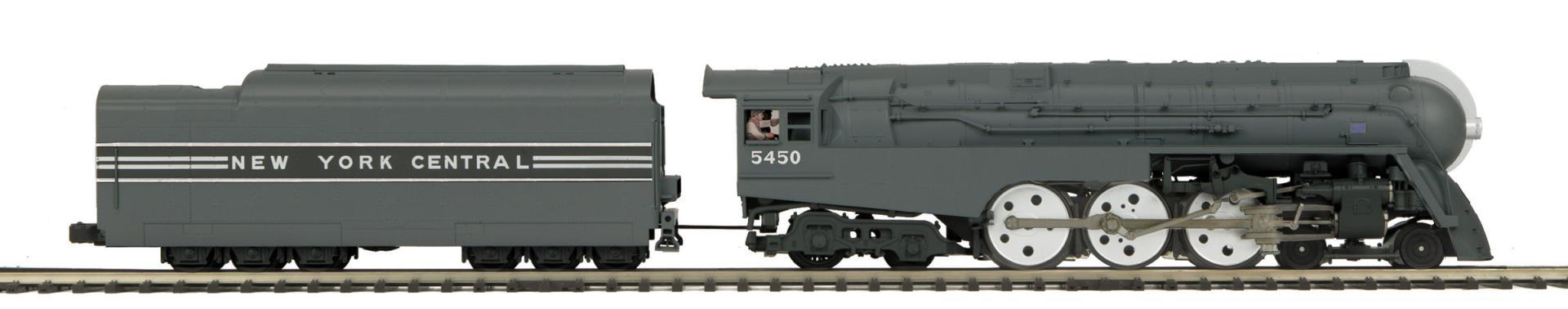 New York Central O Scale Premier 4-6-4 Dreyfuss Steam Engine w/Proto-Sound 3.0 (Hi-Rail Wheels)