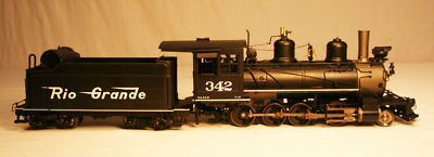 D&RGW C-19 Steam Locomotive #342 (On30)