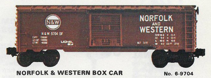 N&W Box Car