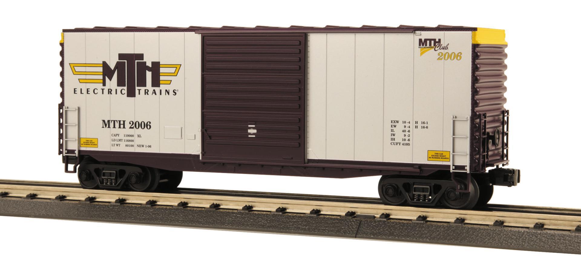 MTHRRC O Gauge RailKing 40' High Cube Box Car