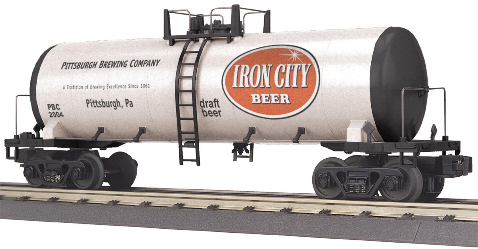 Pittsburgh Brewery O Gauge RailKing Modern Tank Car