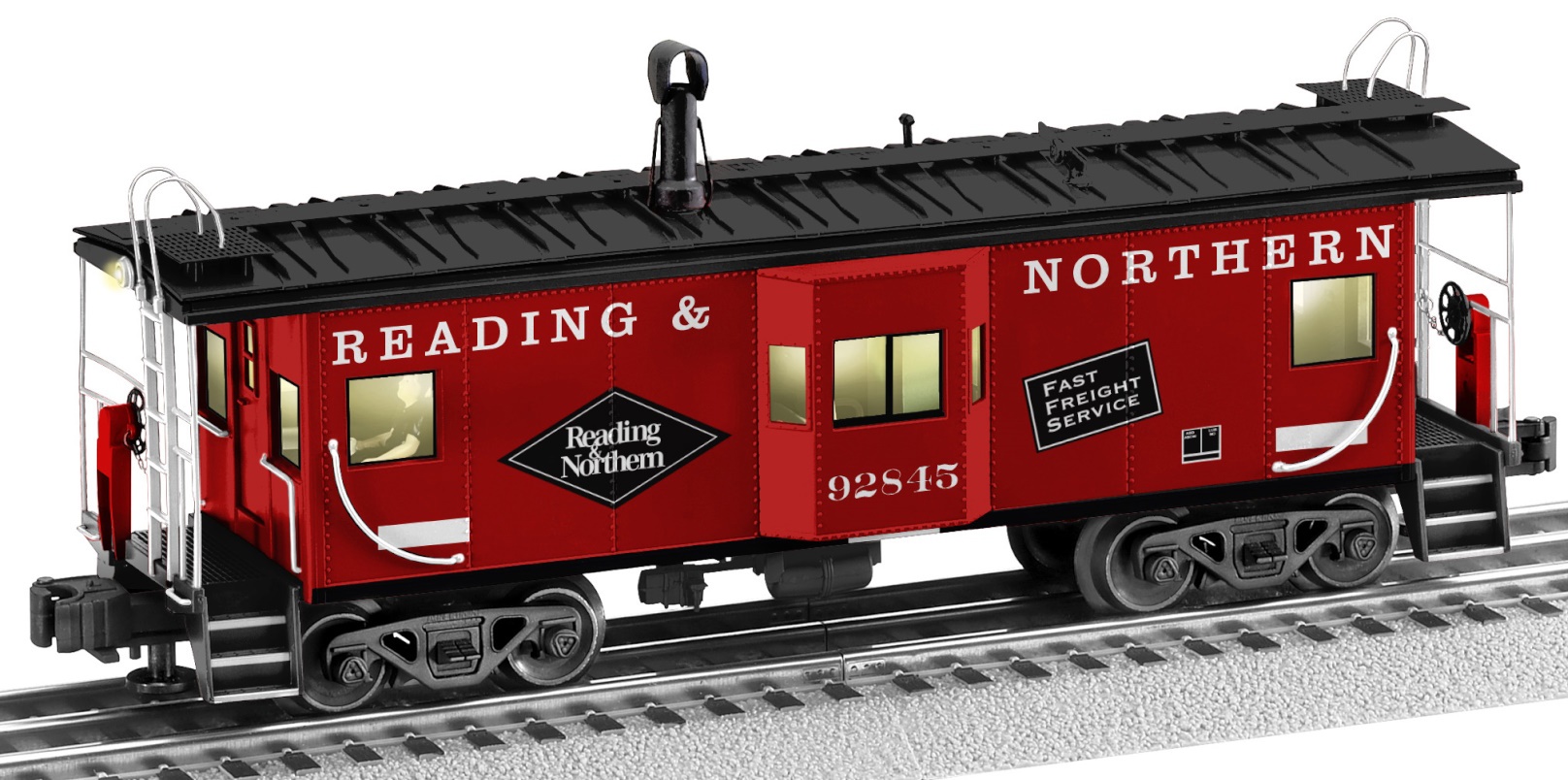 GRZ Custom R&N Bay Window Caboose #92851