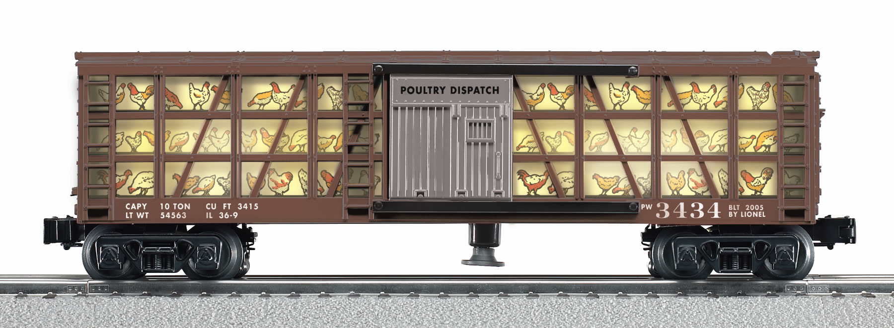 Poultry Dispatch Car #3434