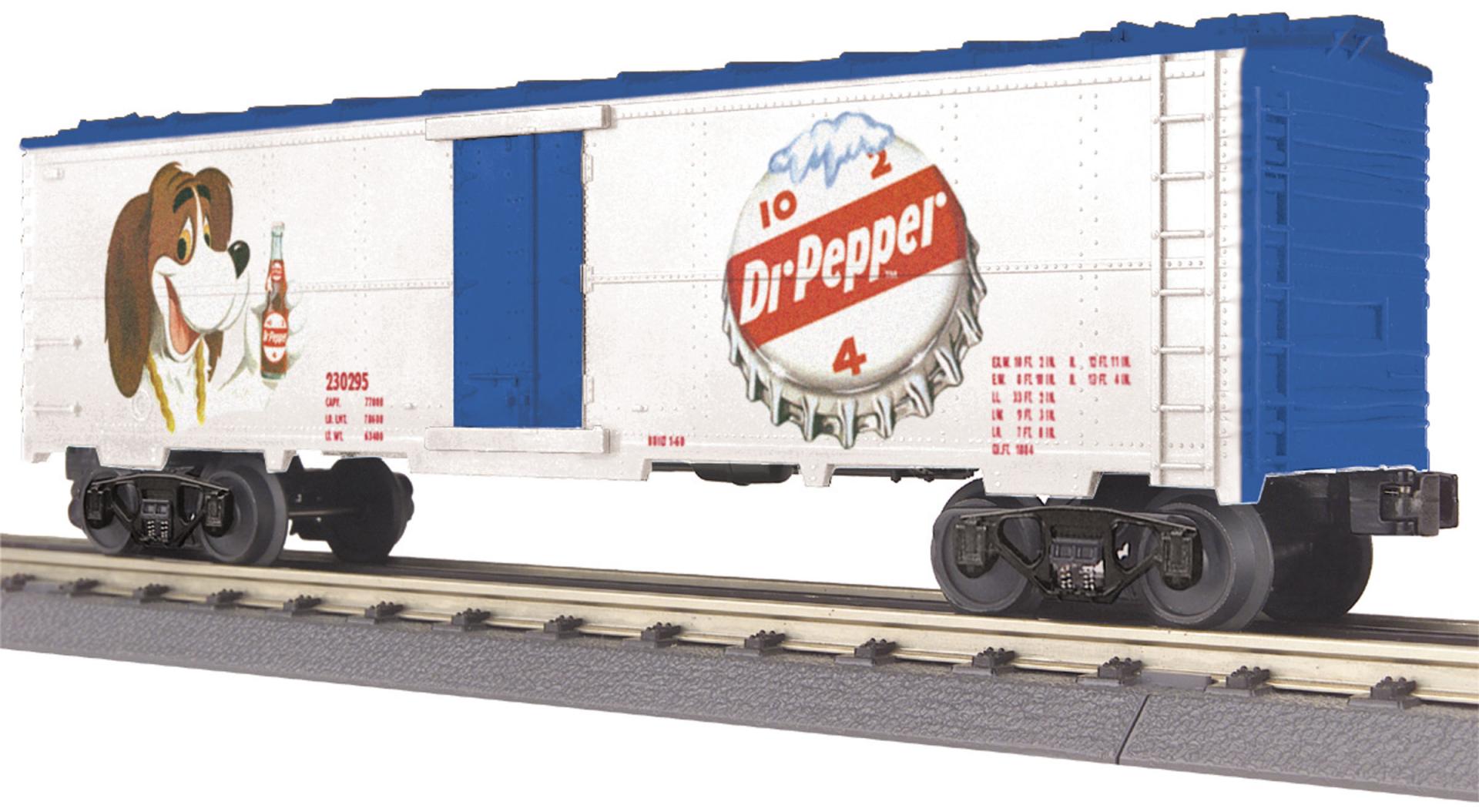 DPSU - Dr Pepper O Gauge RailKing Modern Reefer Car