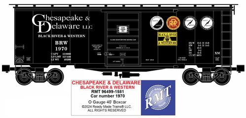 CHESAPEAKE & DELAWARE/BR&W-BLACK RIVER & WESTERN(NJ Shortline)