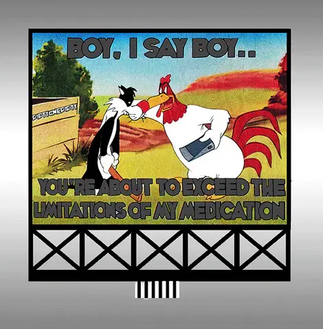 Foghorn Animated Billboard (HO & N Scales)