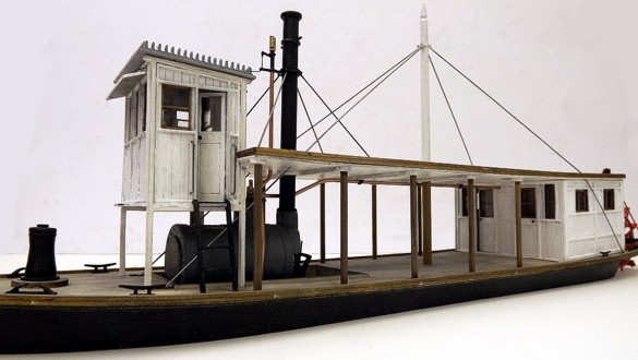 O Scale 50 ft. Paddle Steamer Kit