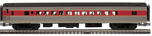 Erie Lackawanna Streamlined Passenger Car