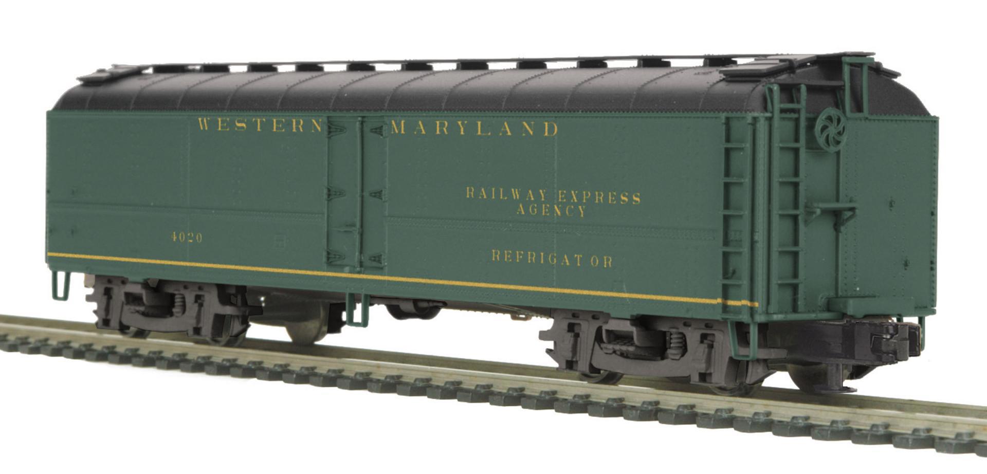 Western Maryland R50B Express Reefer Car