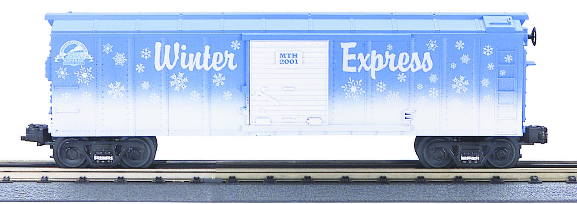 Christmas O Gauge RailKing Box Car