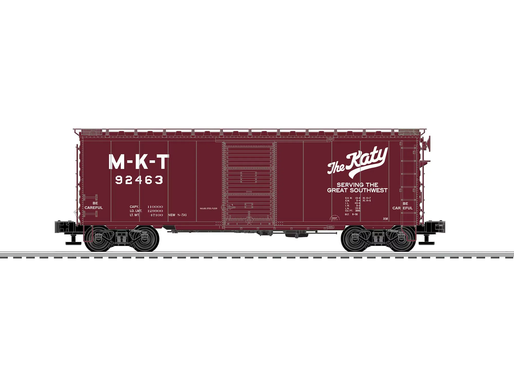 PS-1 Box Car W Grain Load