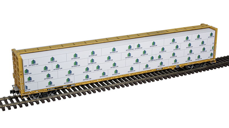 TTX 73' Center Partition Flat Car #857172