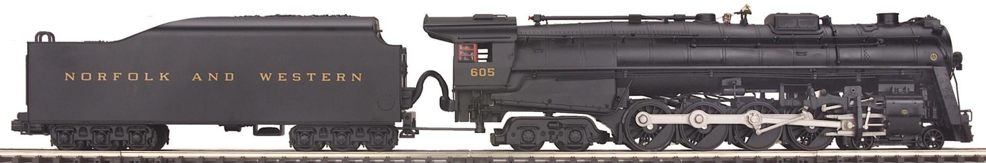 4-8-4 Unshrouded J Steam Engine