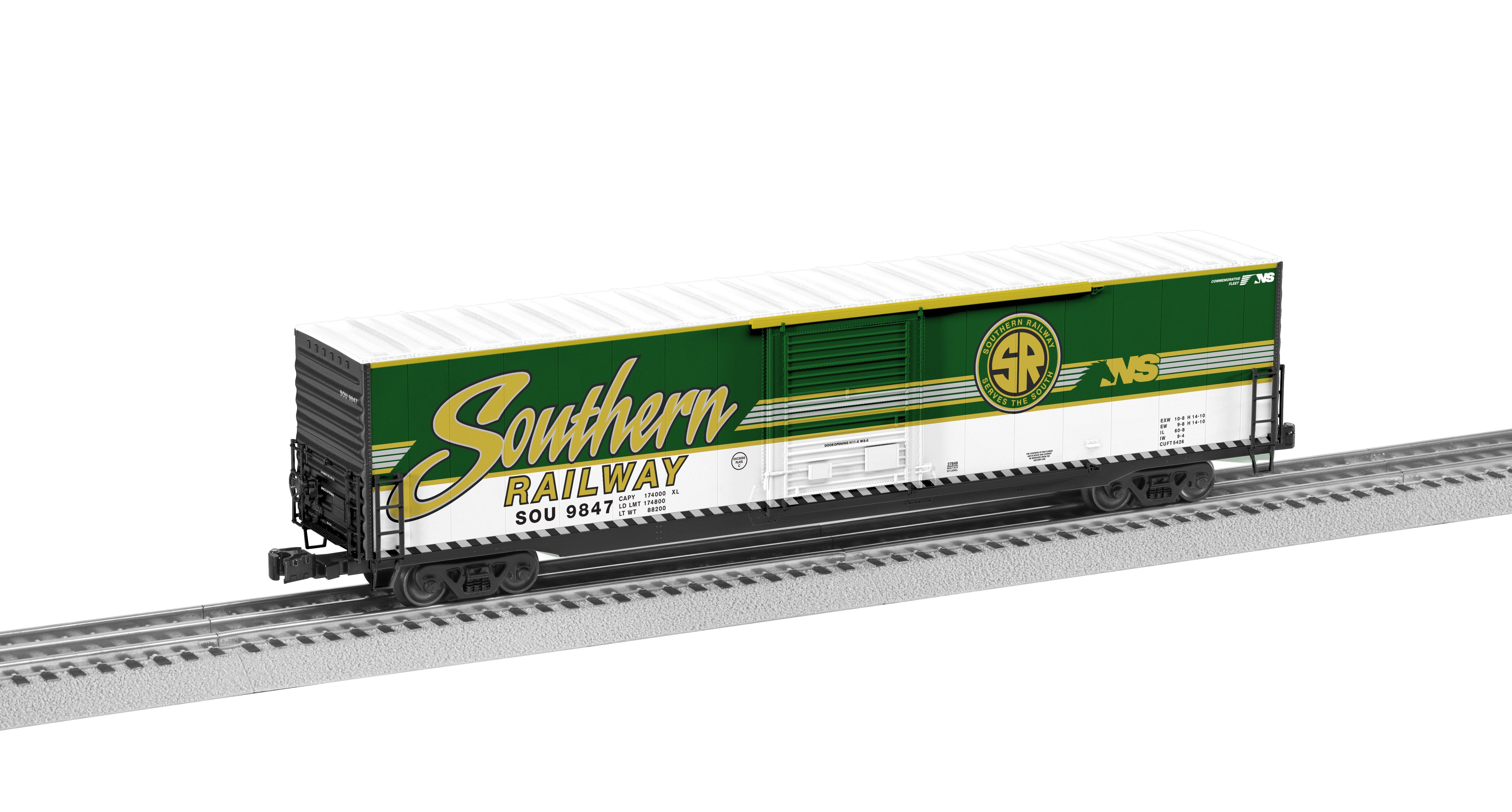 Southern NS Heritage Scale 60' Boxcar
