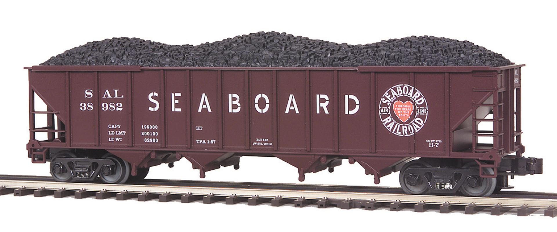 Seaboard O Scale Premier 4-Bay Hopper Car - Prototype