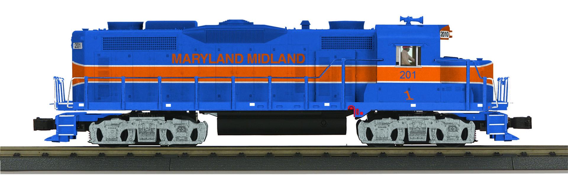 Maryland Midland O Gauge RailKing GP-20 Diesel Engine With Proto-Sound 2.0