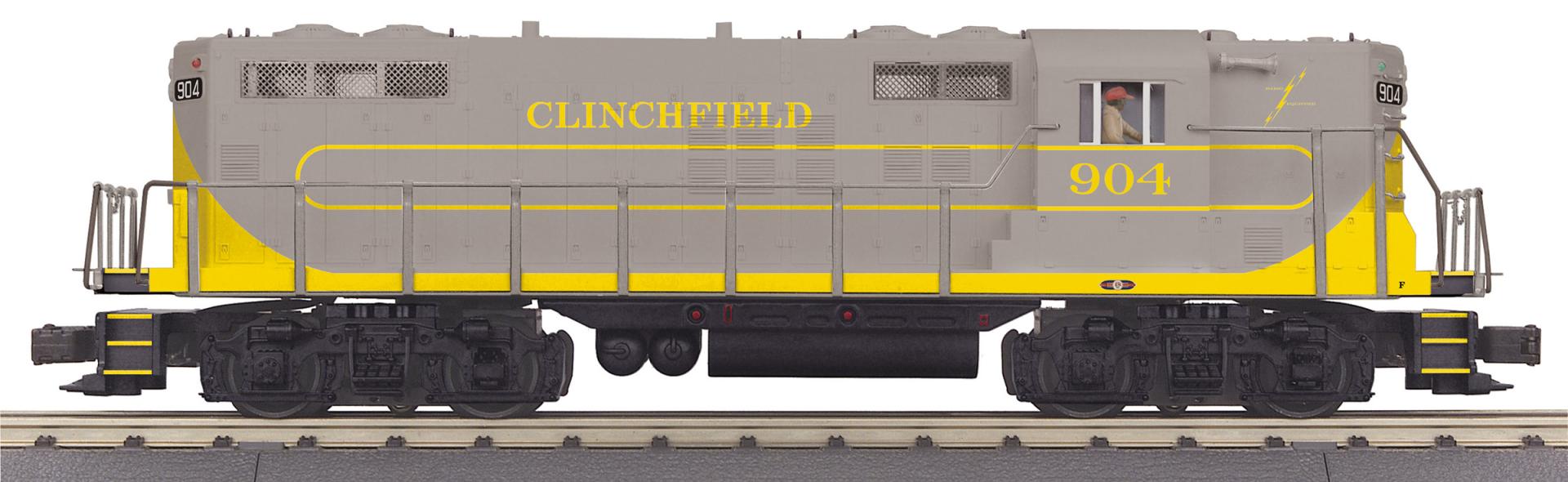 Clinchfield O Scale Premier GP-7 Diesel Engine With Proto-Sound 3.0