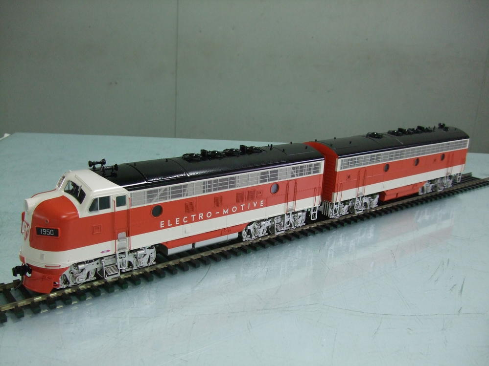 3rd Rail F7 ABA Electro-Motive Demonstrator
