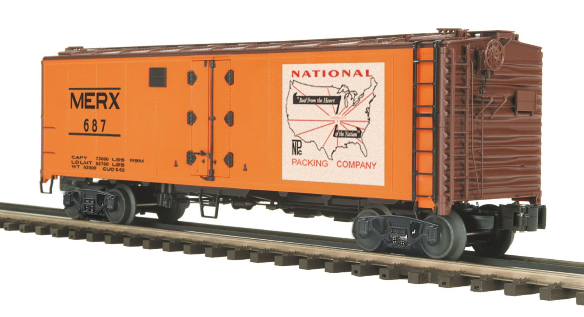 National Packing Co. 40' Steel Sided Reefer Car