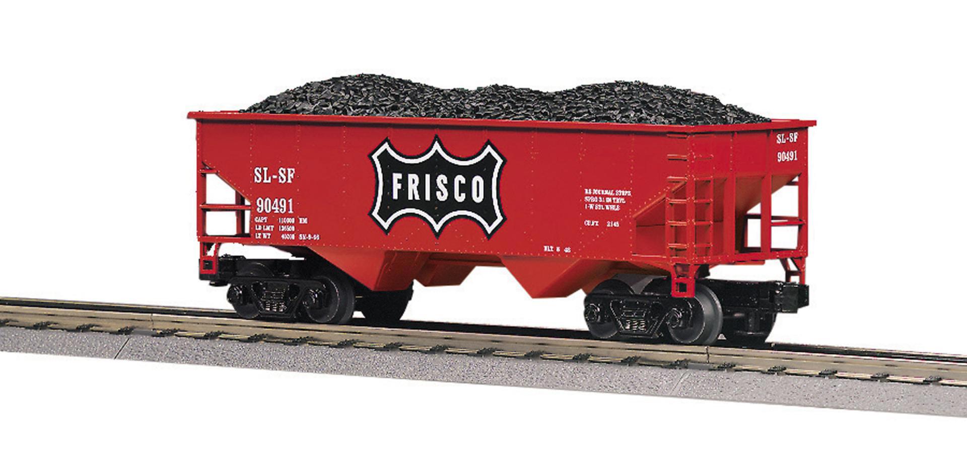 Frisco O Scale Premier 2-Bay Offset Hopper Car