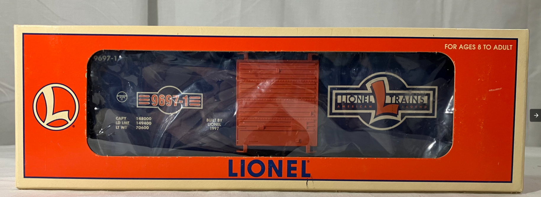 Lionel Centennial Hi-Cube Boxcar #9697-1