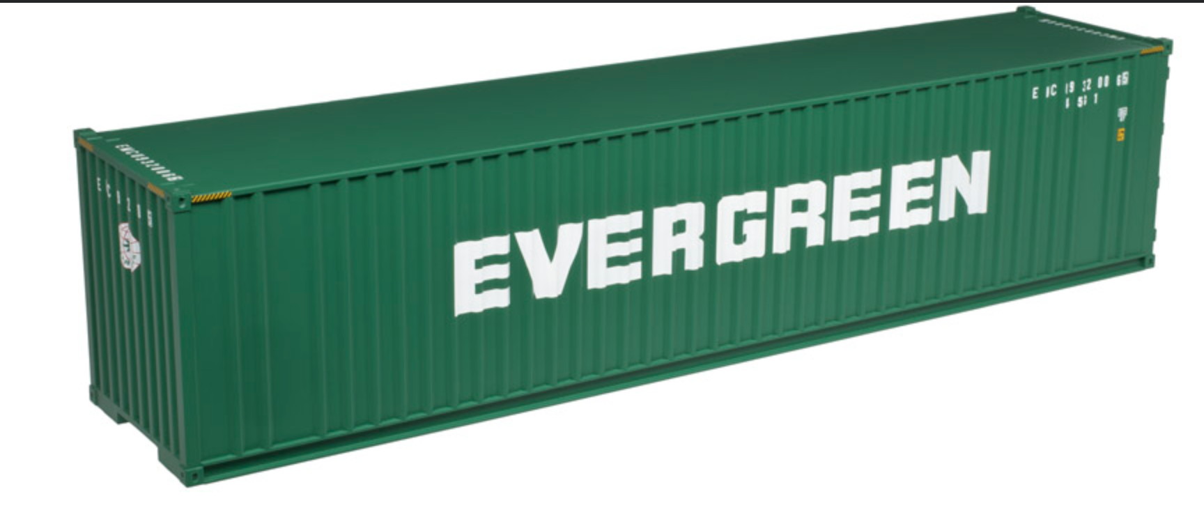 Atlas O 40' Container - Evergreen (green/white)
