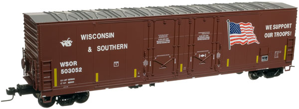 53' Evans Double Plug Door Box Car
