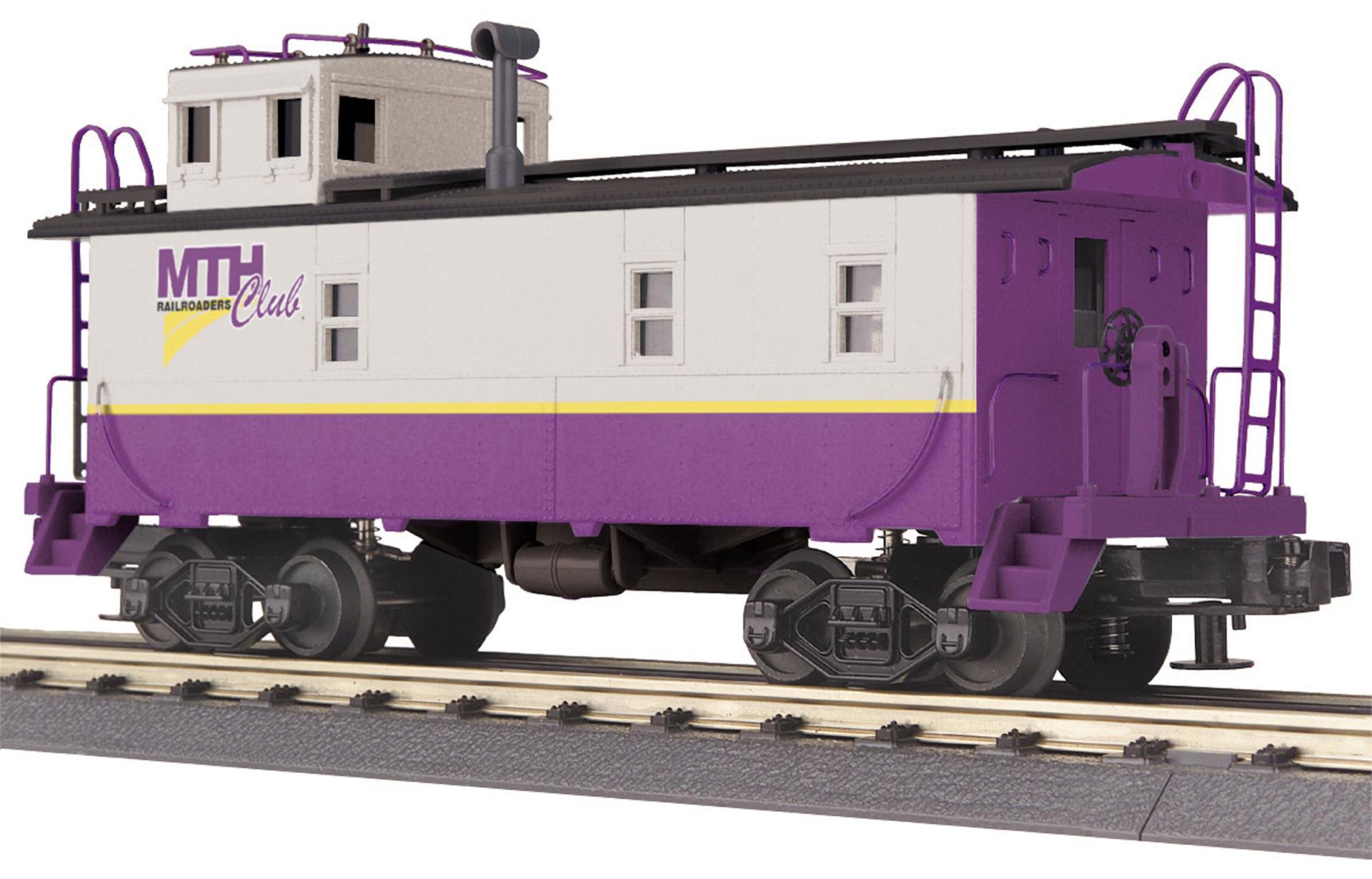 MTHRRC O Gauge RailKing Offset Steel Caboose