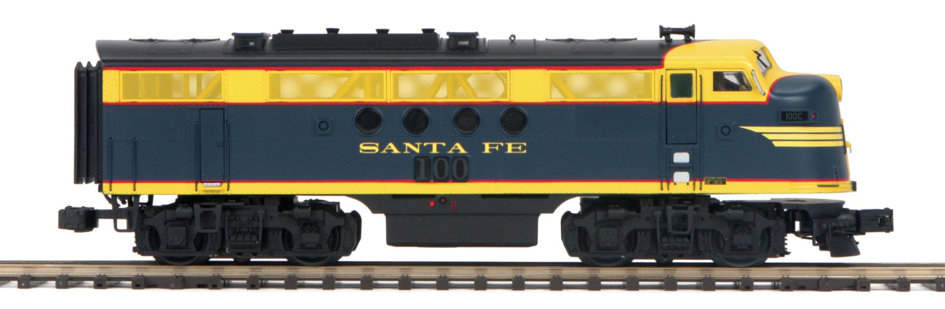 Santa Fe FT A Unit Diesel Engine w/Proto-Sound 3.0 (Hi-Rail Wheels)