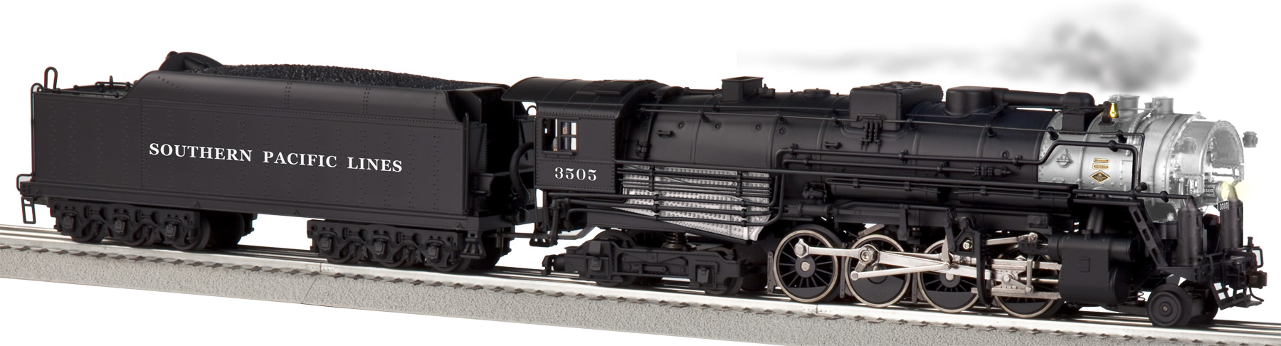 Southern Pacific LEGACY Scale 2-8-4 Berkshire Steam Locomotive #3505