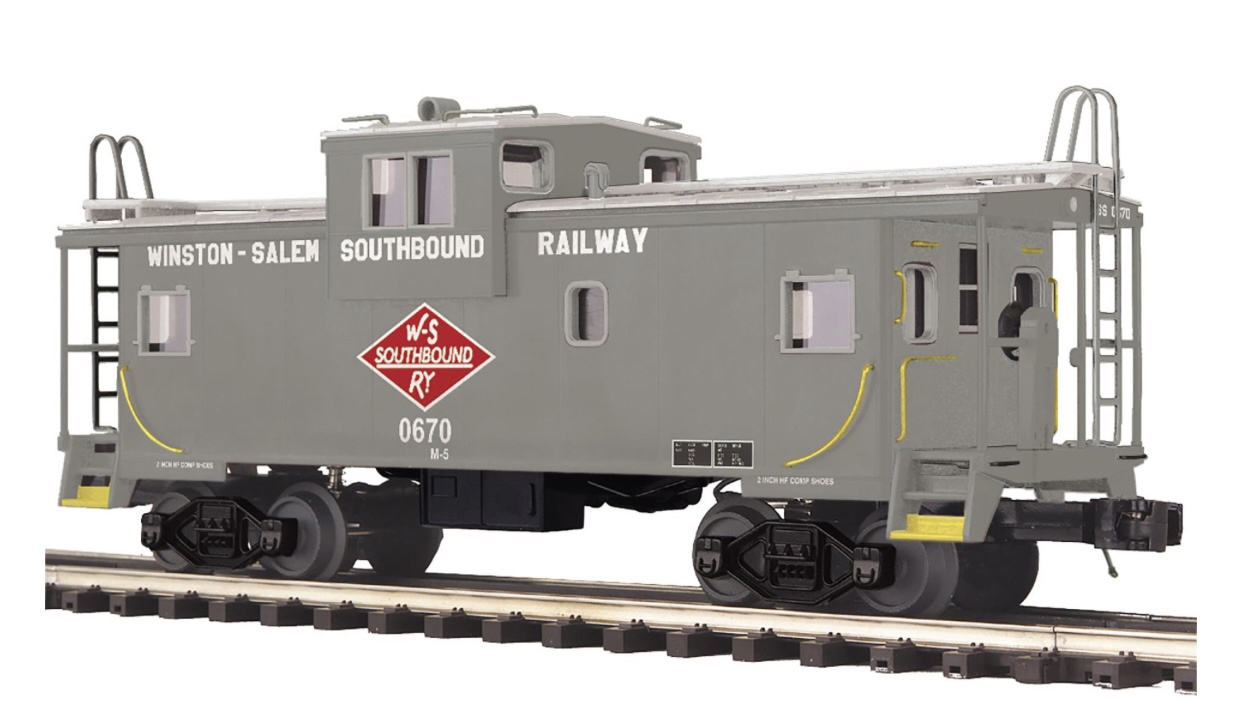 O Scale Premier Winston Salem Southbound Railway Extended Vision Caboose
