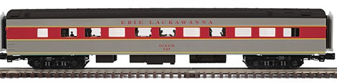 Erie Lackawanna Streamlined Passenger Car
