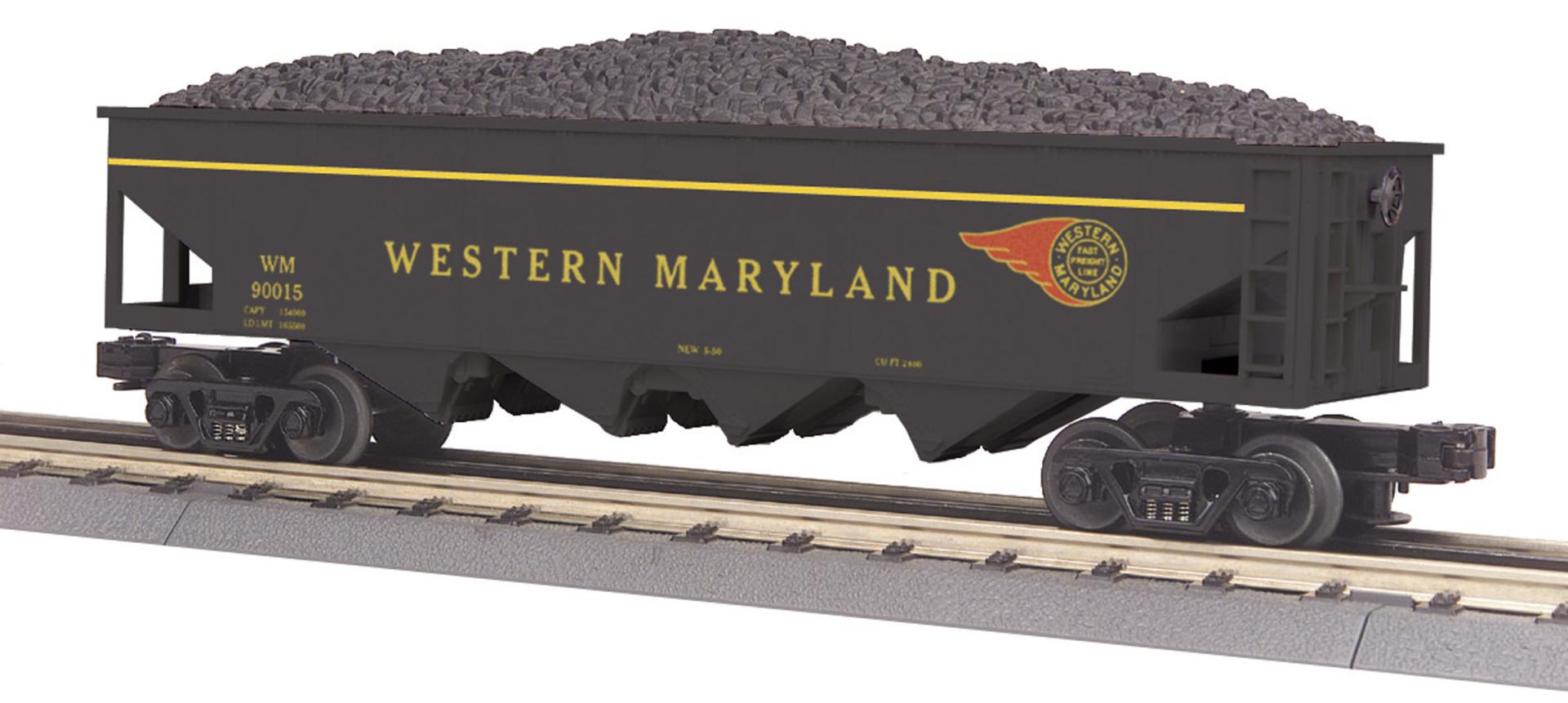Western Maryland O Gauge RailKing Hopper Car