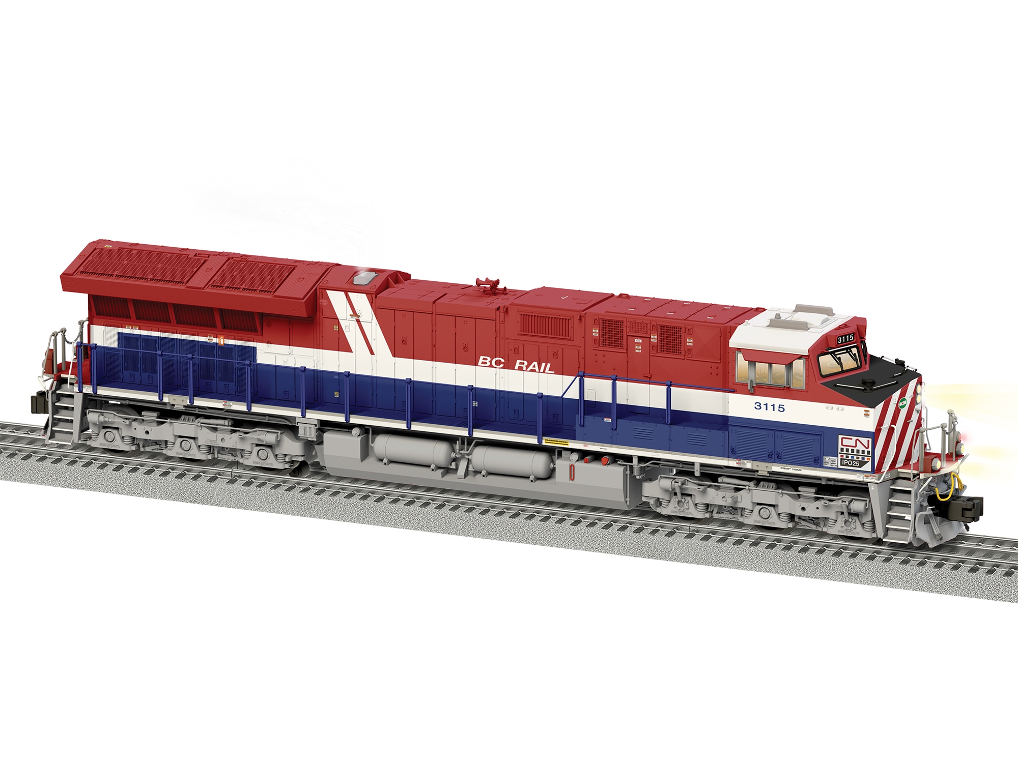 CN/BC LEGACY ET44AC #3115